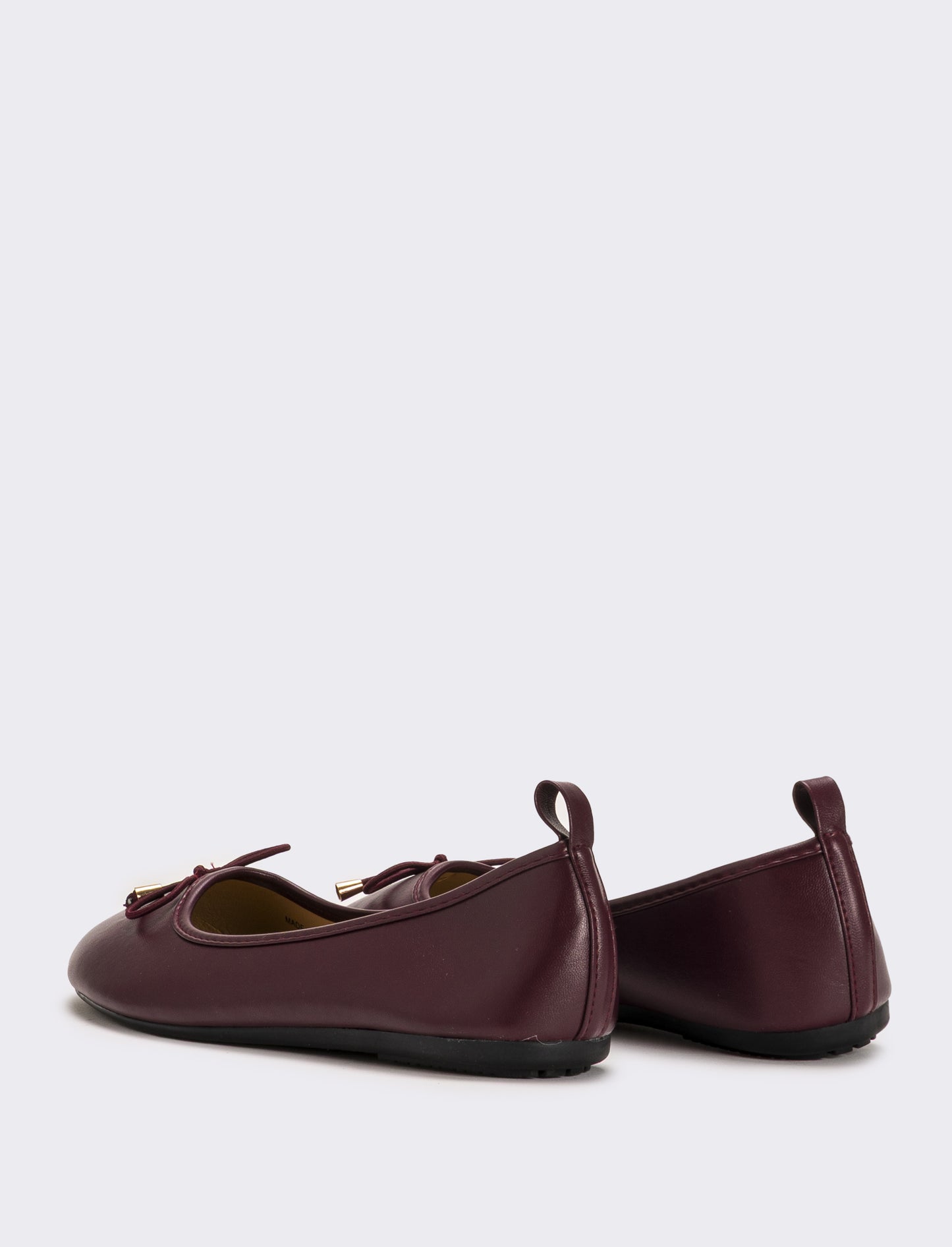 Ballerina con fiocco da donna - Bordeaux