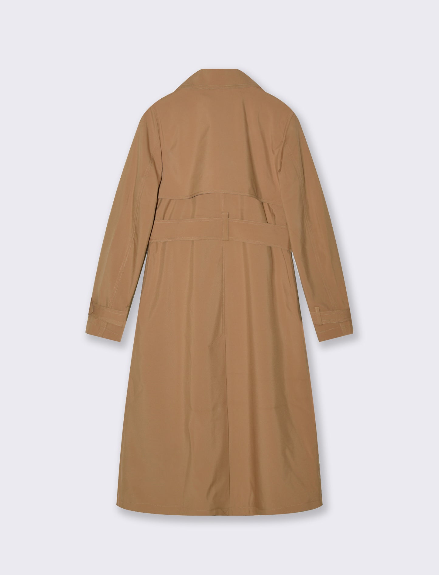 TRENCH CON CINTURA - Cammello