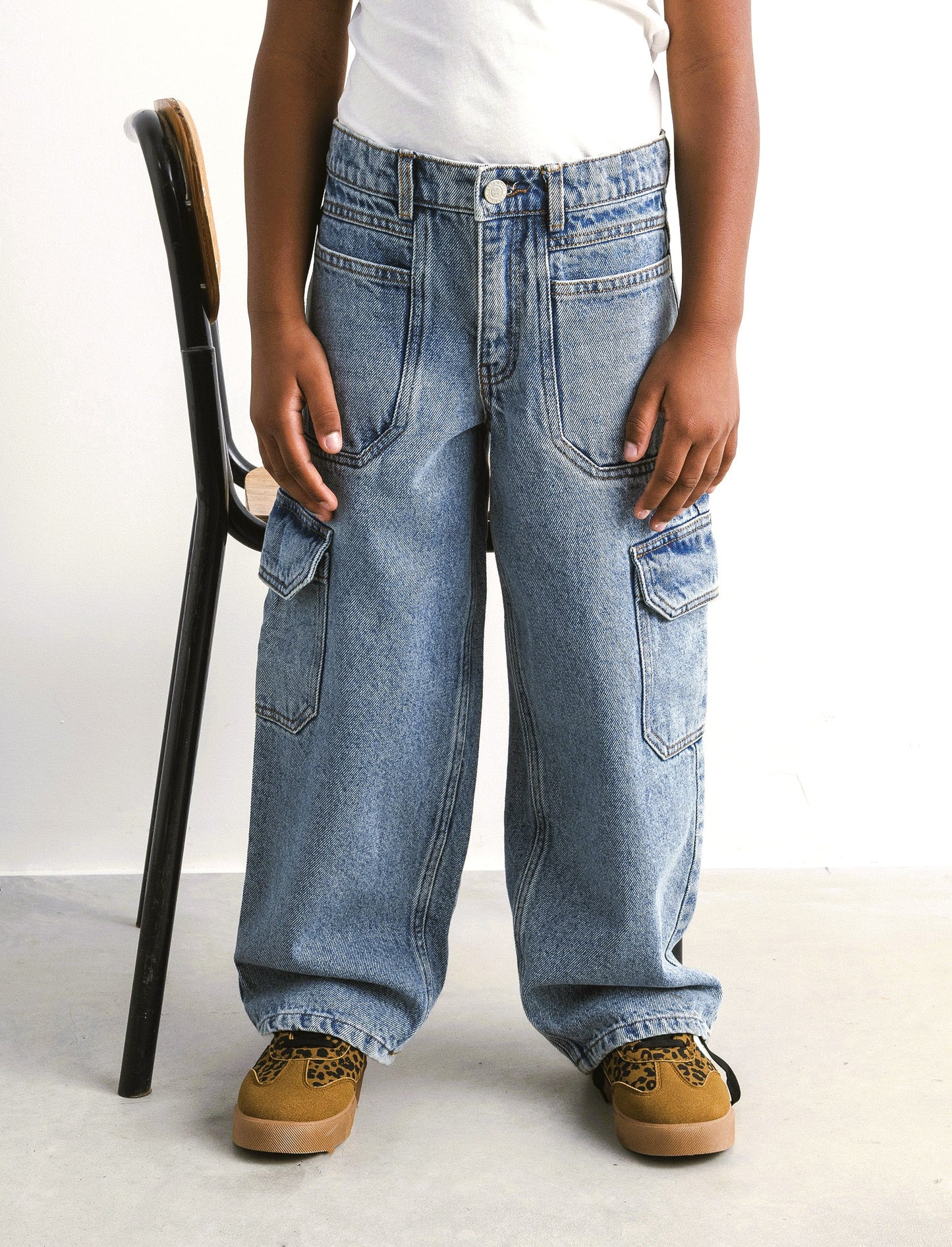 Jeans gamba ampia - Denim