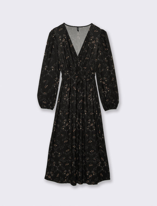 VESTITO LUNGO STAMPATO - var 1