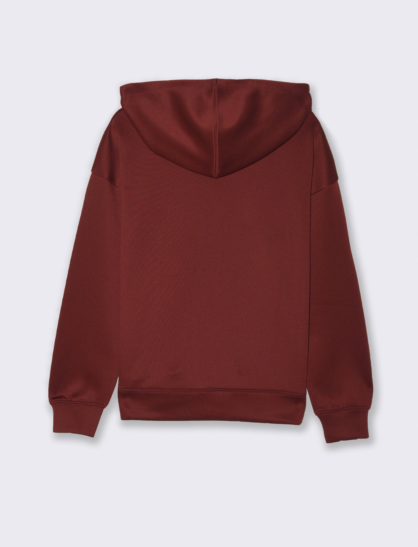 FELPA CON CAPPUCCIO E ZIP - Marrone bruciato