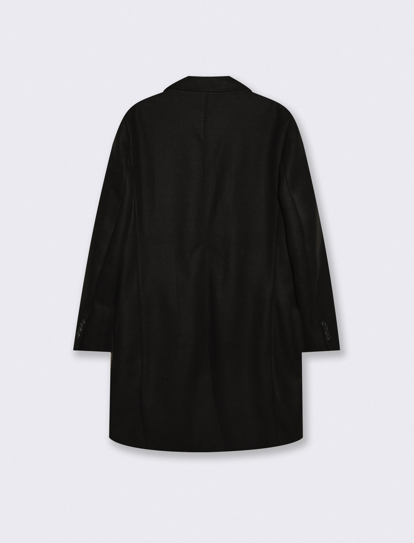 Cappotto classico 2 bottoni regular fit - Nero