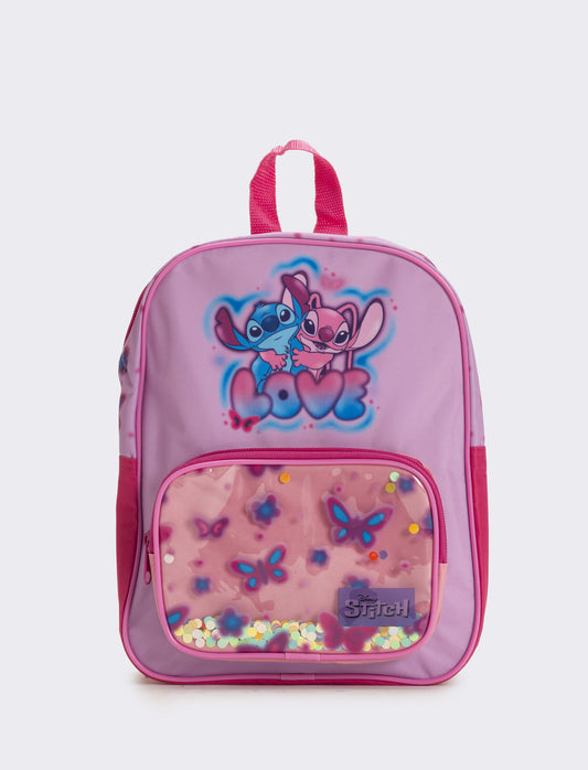 Zaino girl con tasca - Fuxia