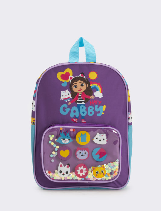 Zaino girl con tasca - Viola