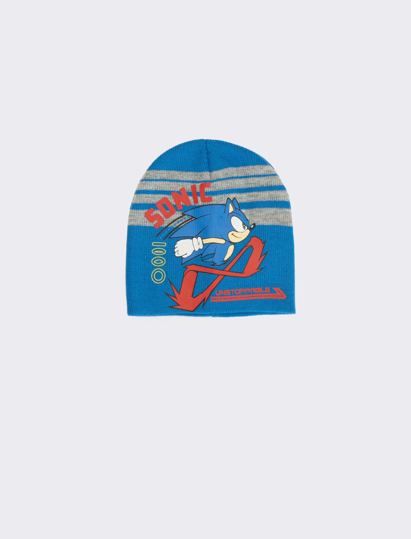 Cappello cuffia ragazzo sonic e spiderman - Blu