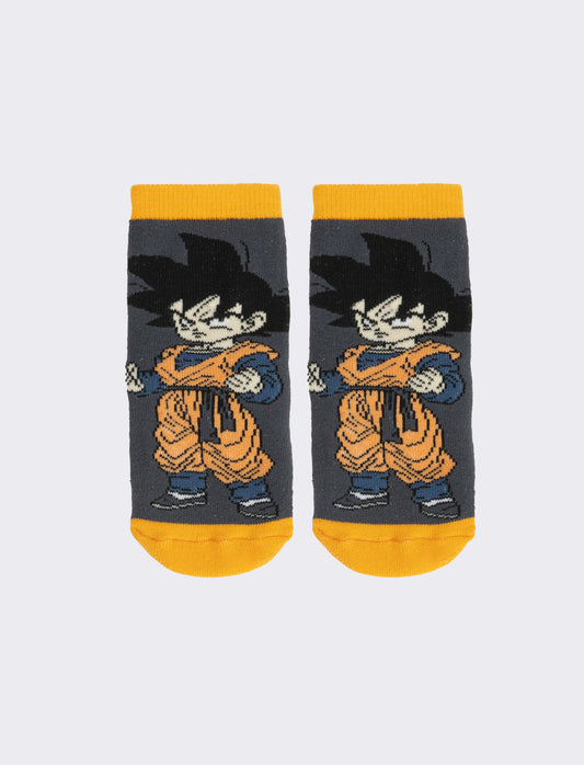 Calzino antiscivolo bambino sonic, pokemon, spiderman,dragonball - Arancio