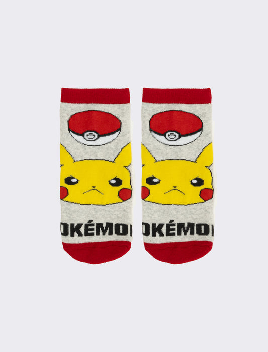 Calzino antiscivolo bambino sonic, pokemon, spiderman,dragonball - Grigio