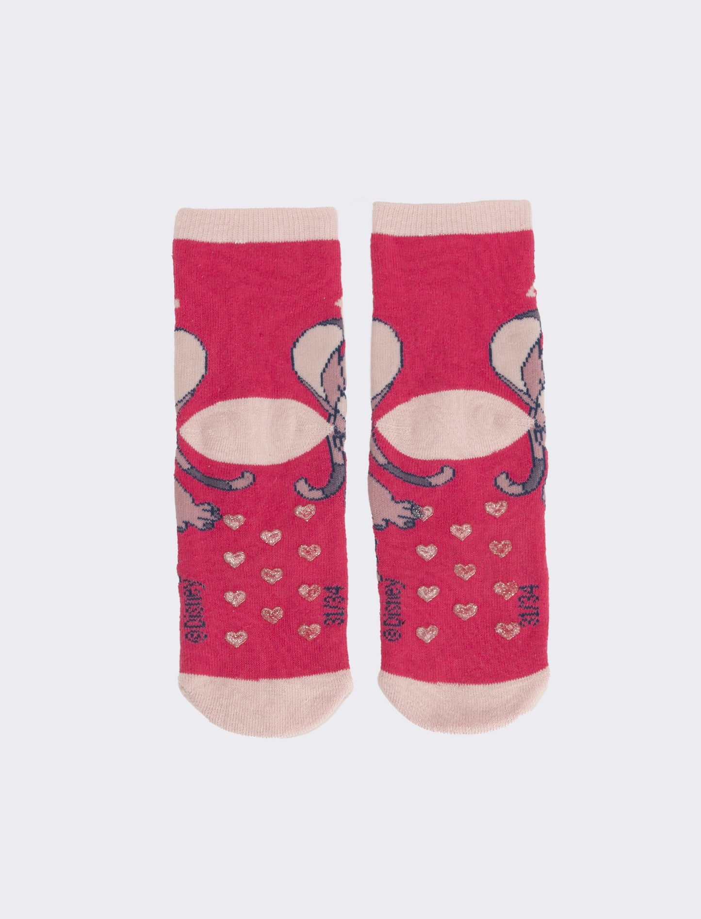 Calzini antiscivolo bambina angel, stitch, hello kitty - Fuxia