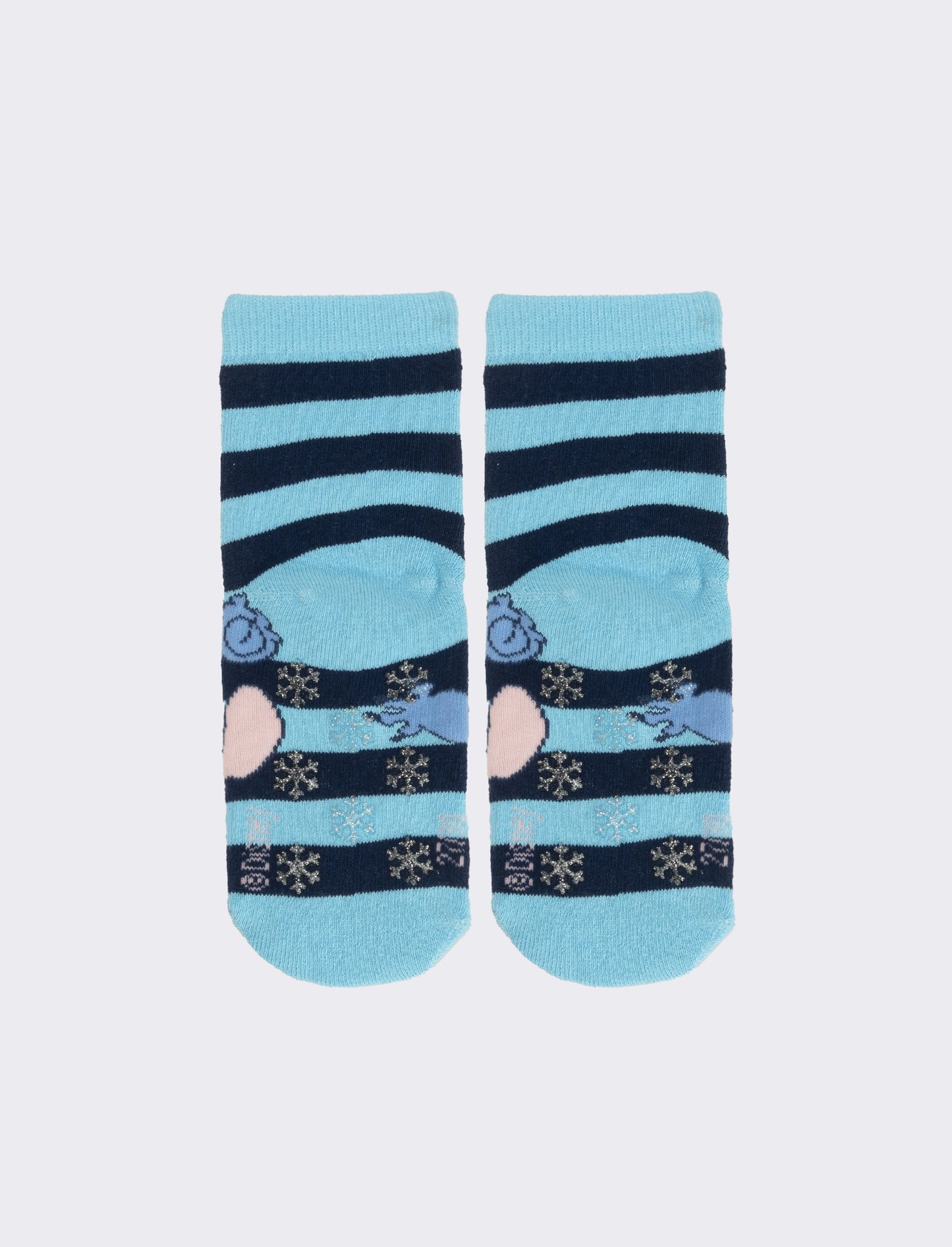 Calzini antiscivolo bambina angel, stitch, hello kitty - Turchese