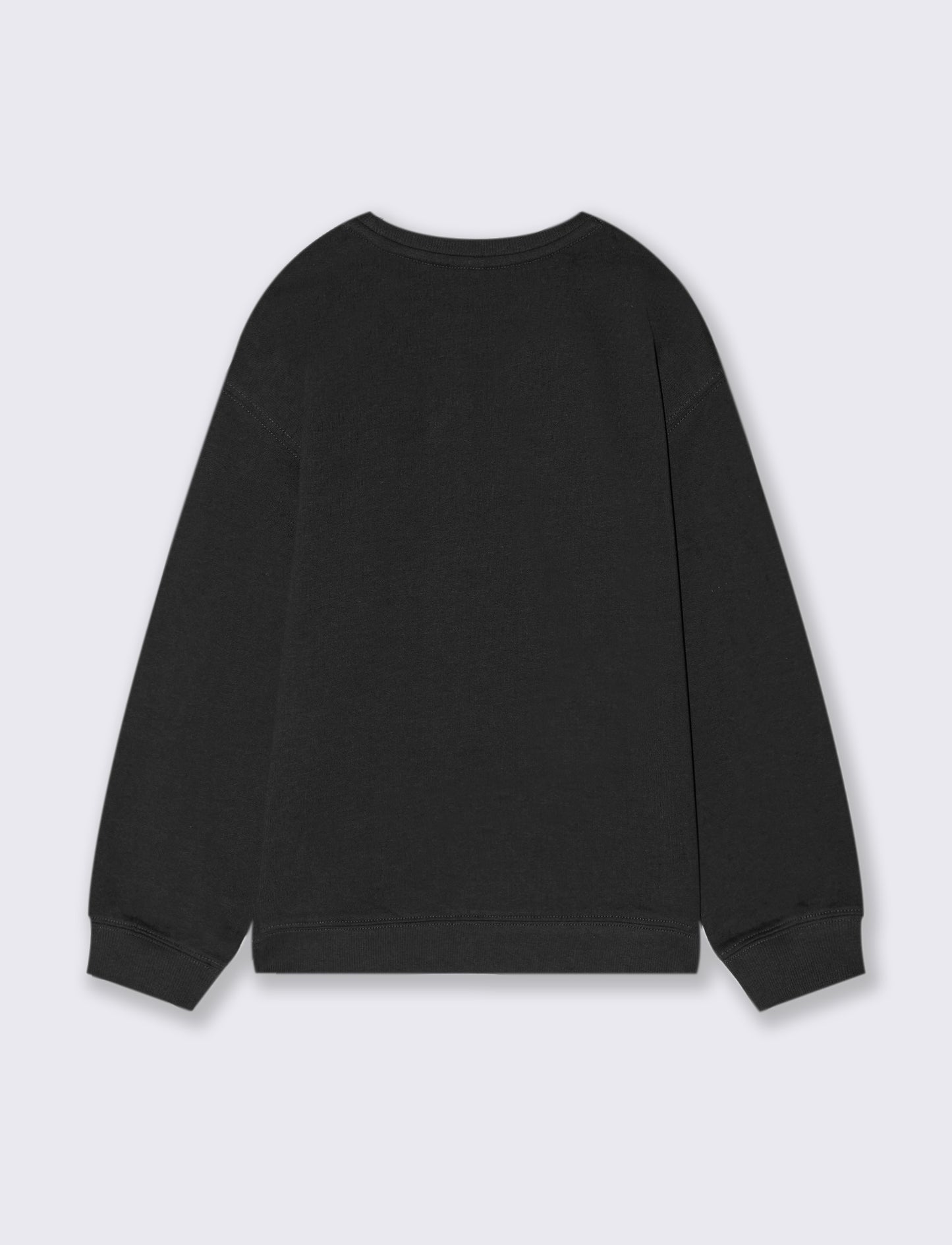 FELPA girocollo - Nero