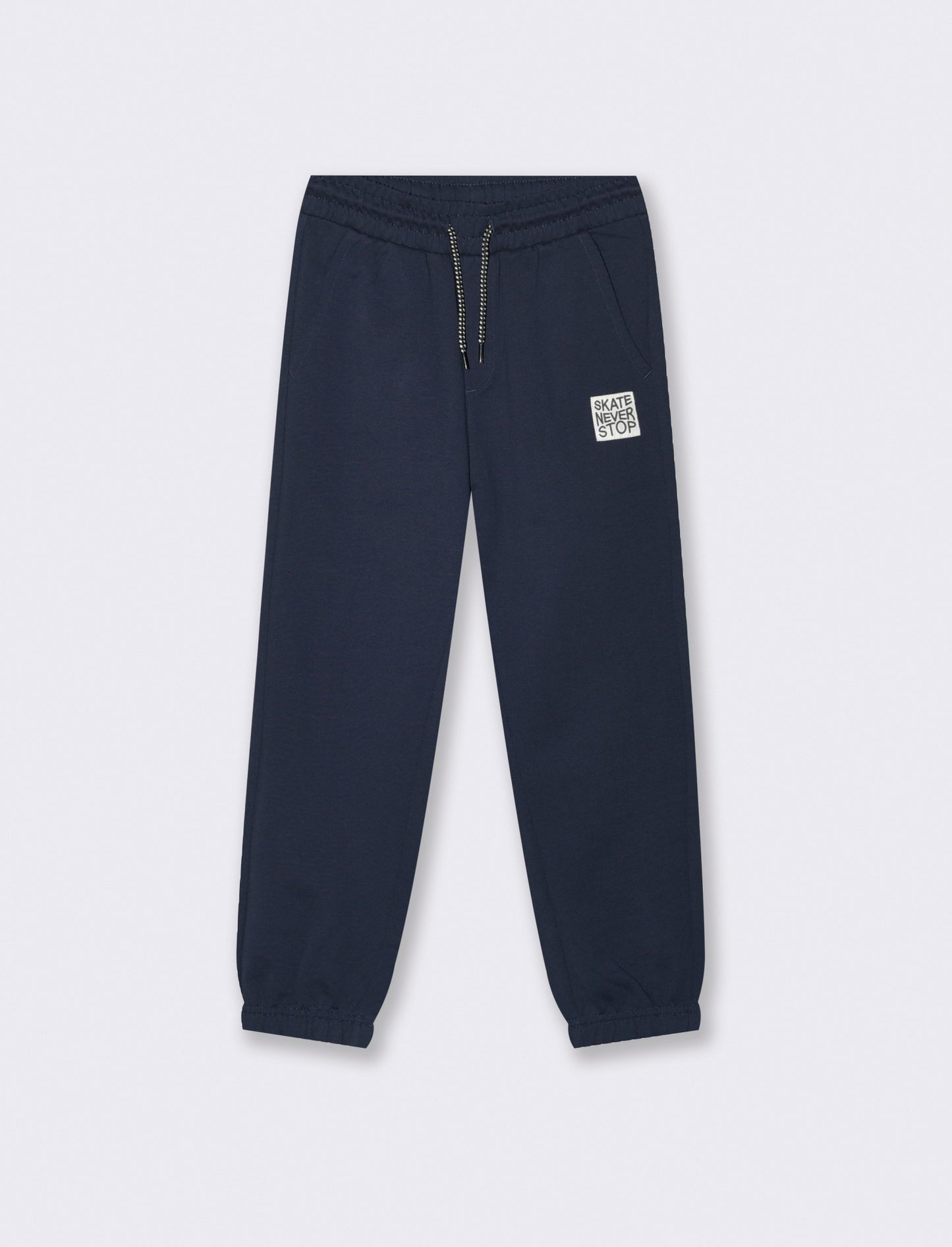 JOGGER in felpa - Blu
