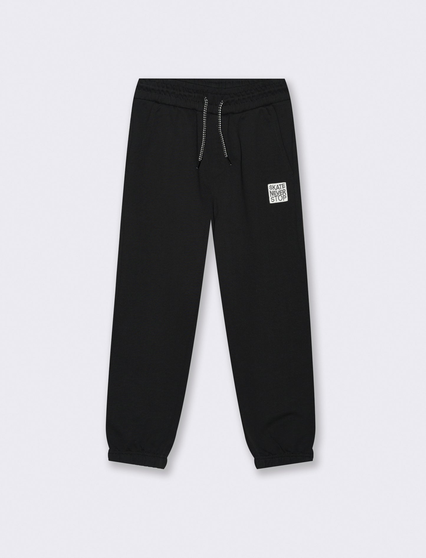 JOGGER in felpa - Nero