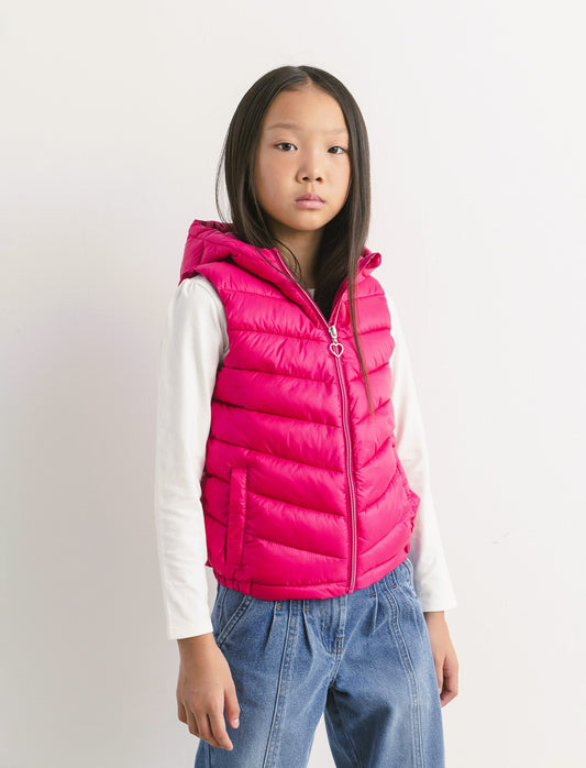 Gilet imbottito - Rosa