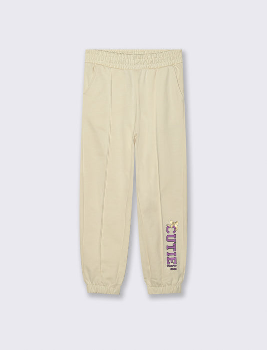 Pantaloni in felpa. - Beige
