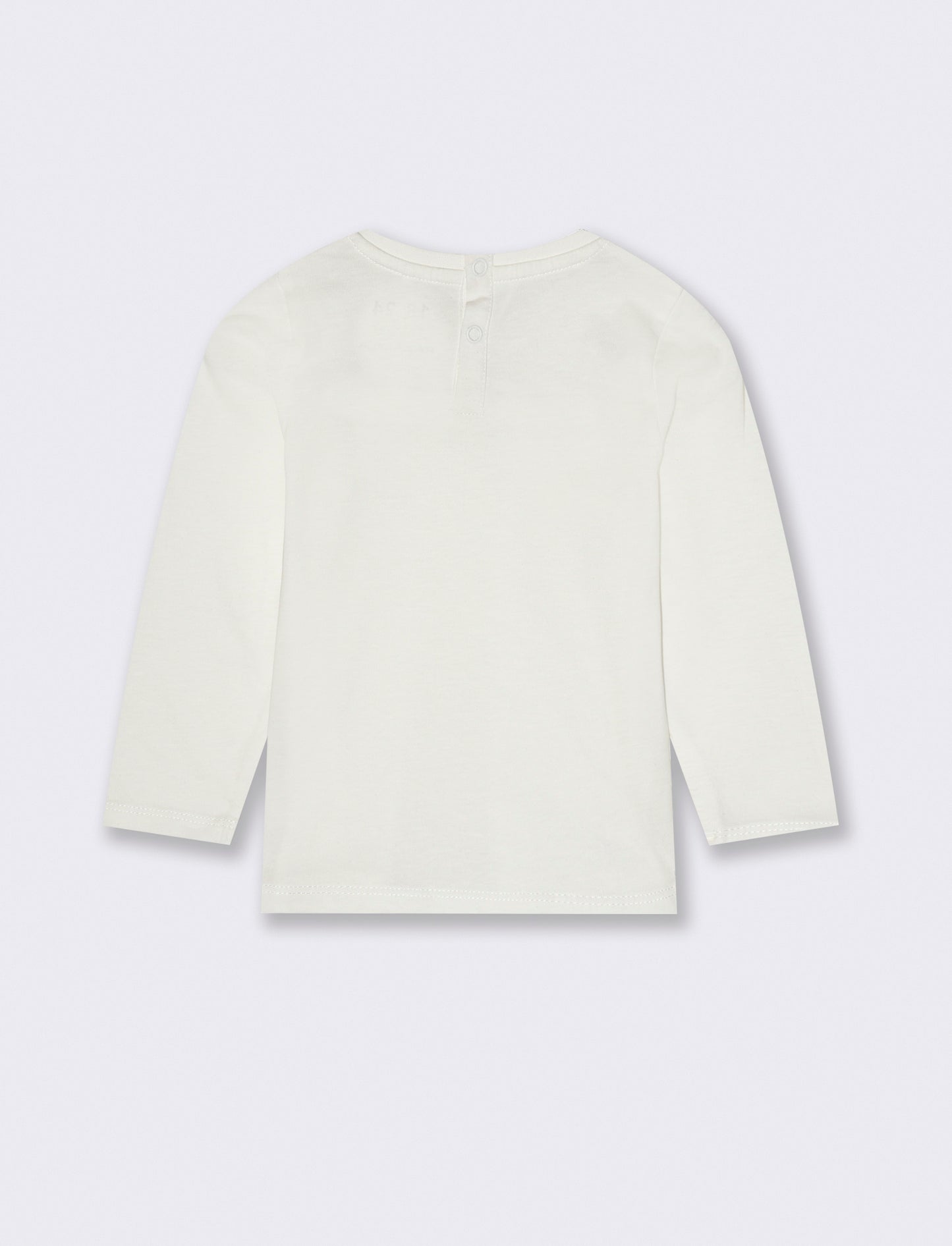 T shirt tinta unita - Bianco latte