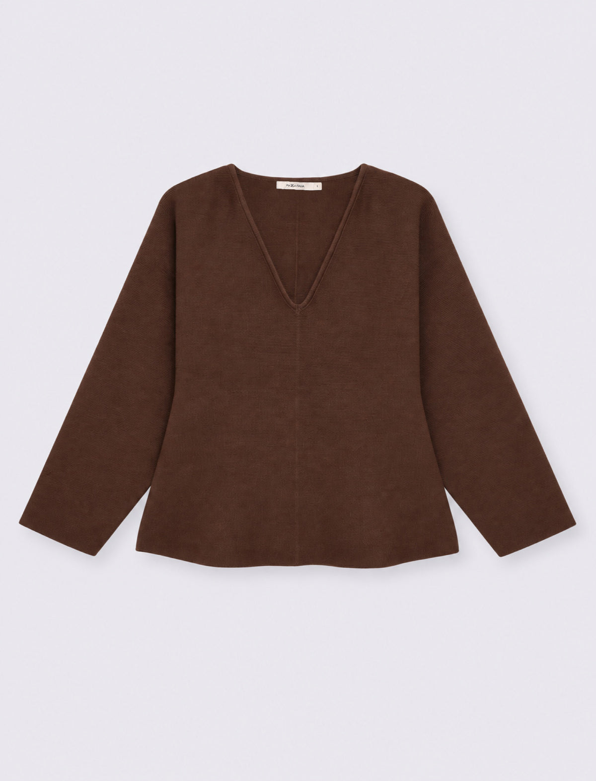 maglia ml scv - Marrone