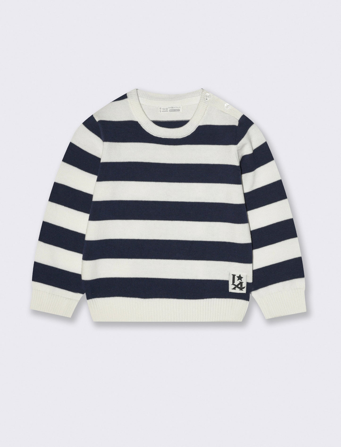 Maglione basico a righe - Righe