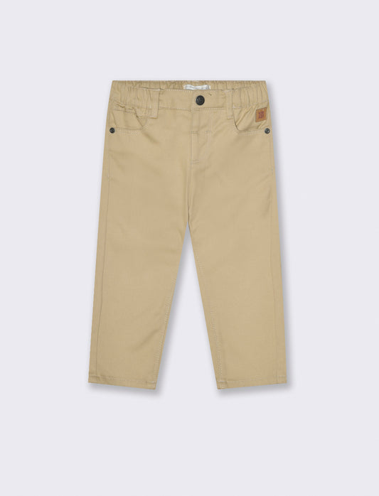 Pantaloni in twill - Beige