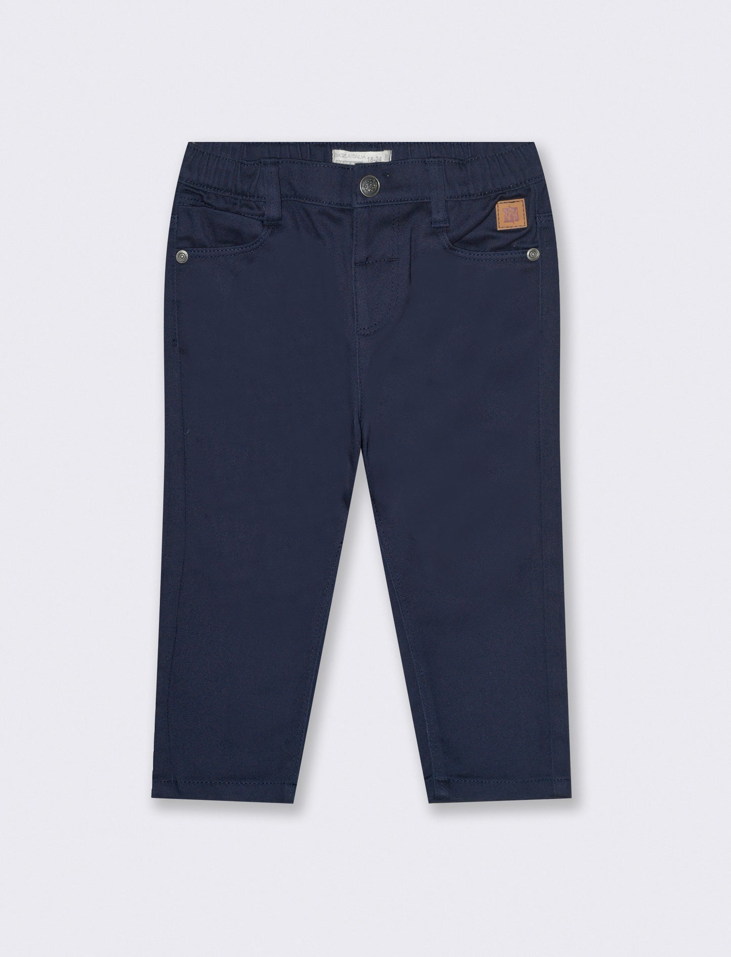 Pantaloni in twill - Blu
