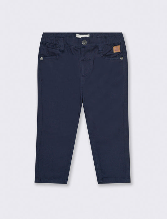 Pantaloni in twill - Blu