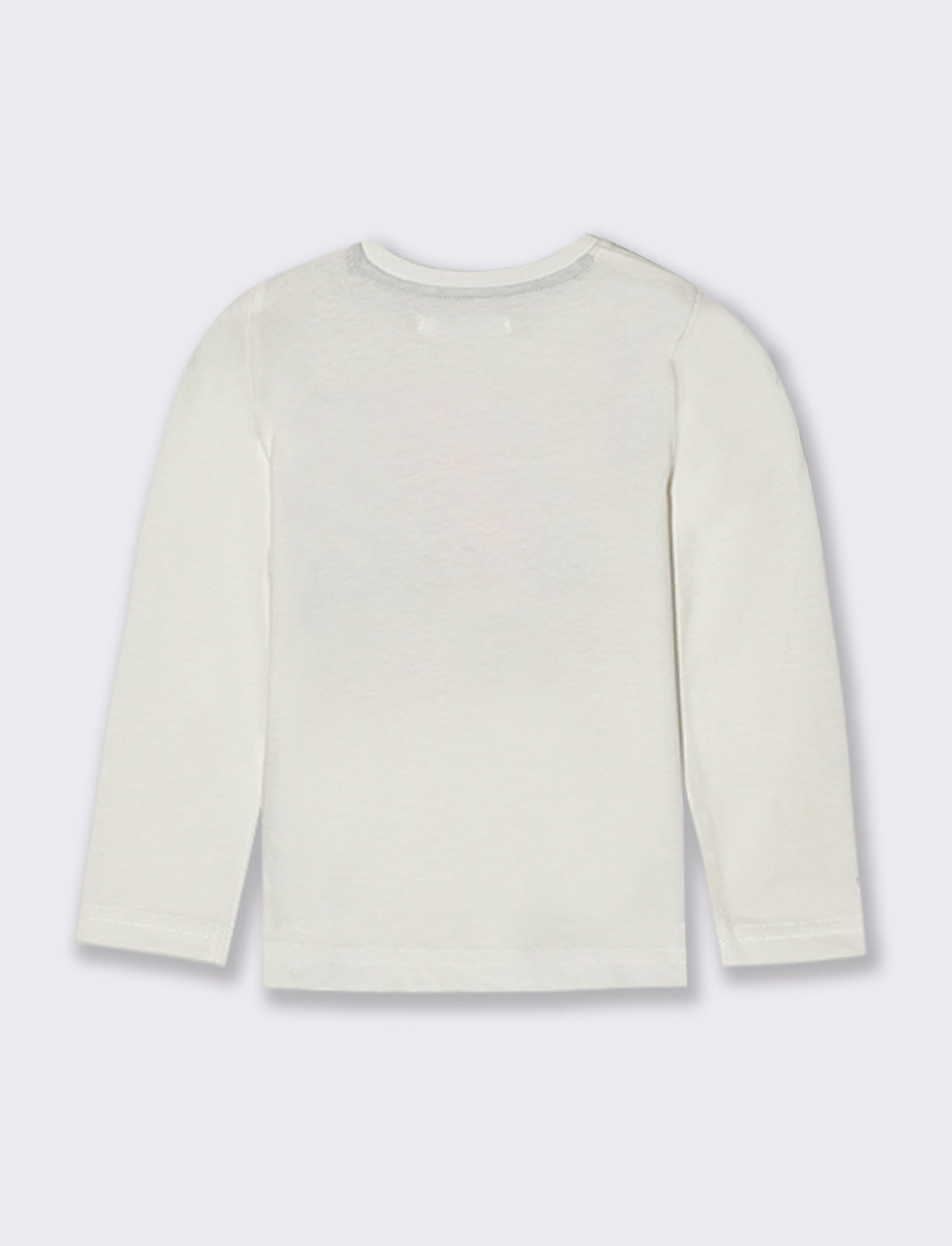 T shirt con stampa sportiva - Bianco latte