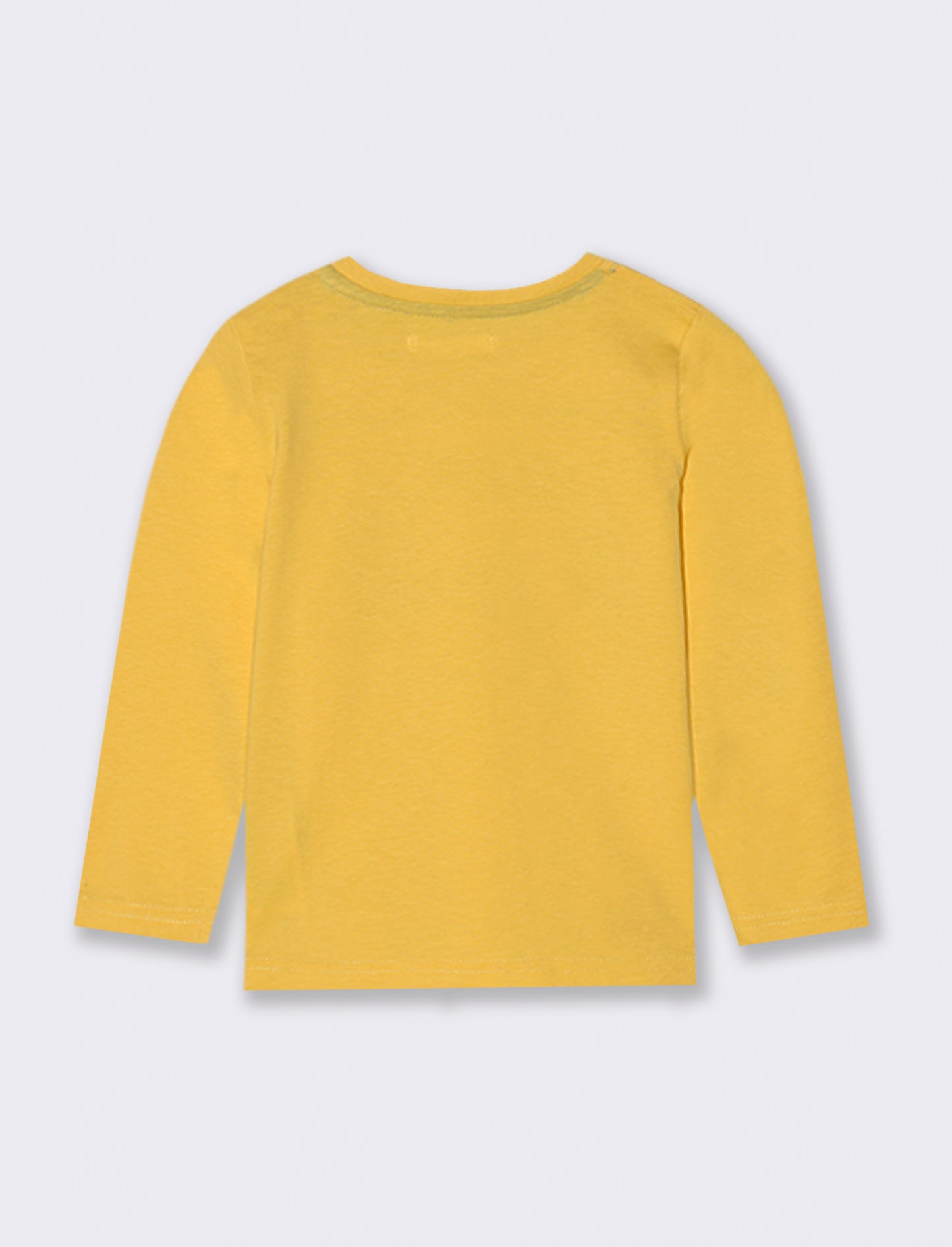 T shirt con stampa sportiva - Giallo