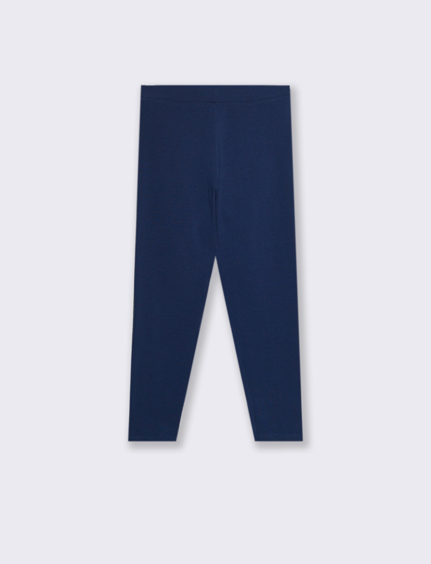 Leggings basico elasticizzato. - Blu