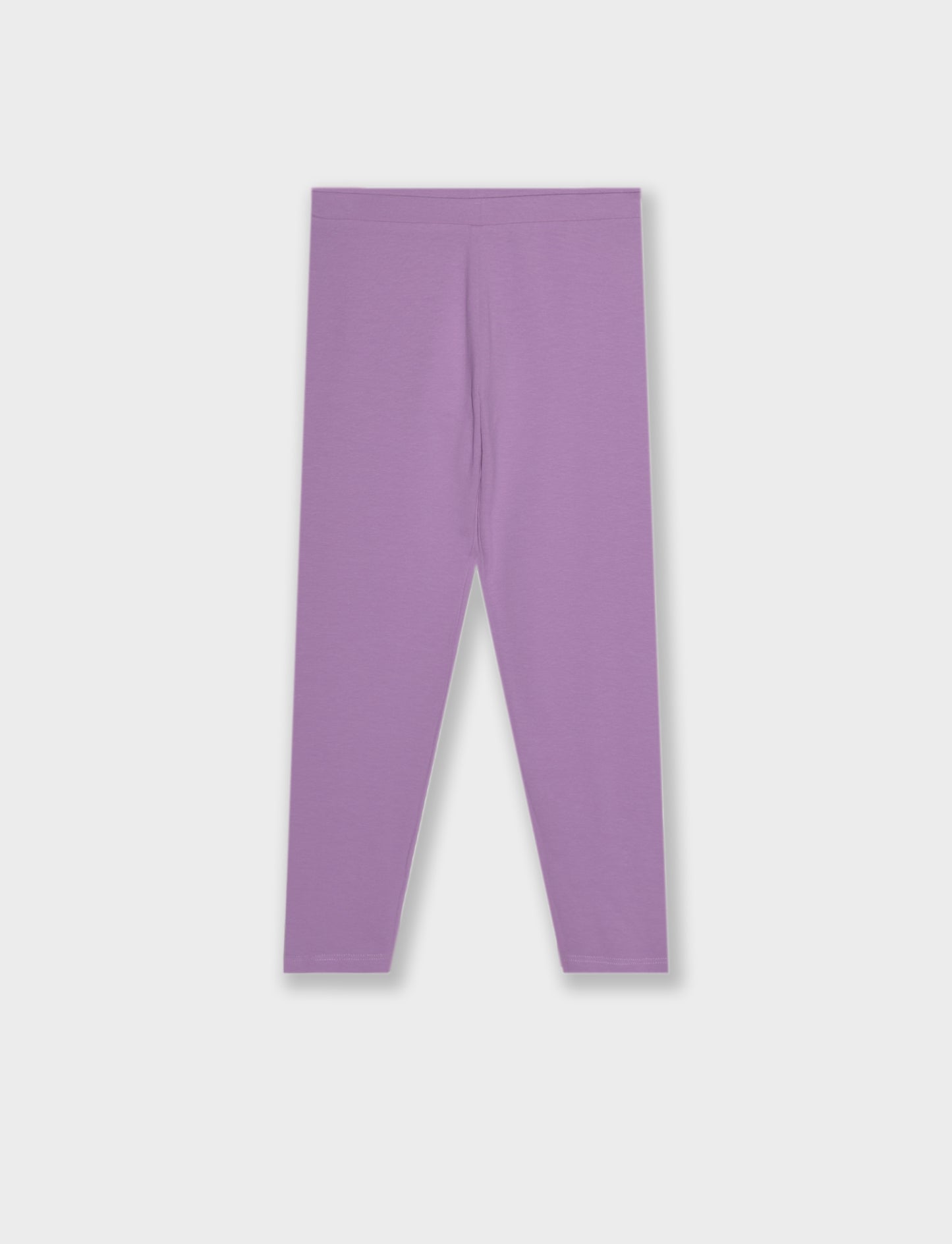 Leggings basico elasticizzato. - Viola malva