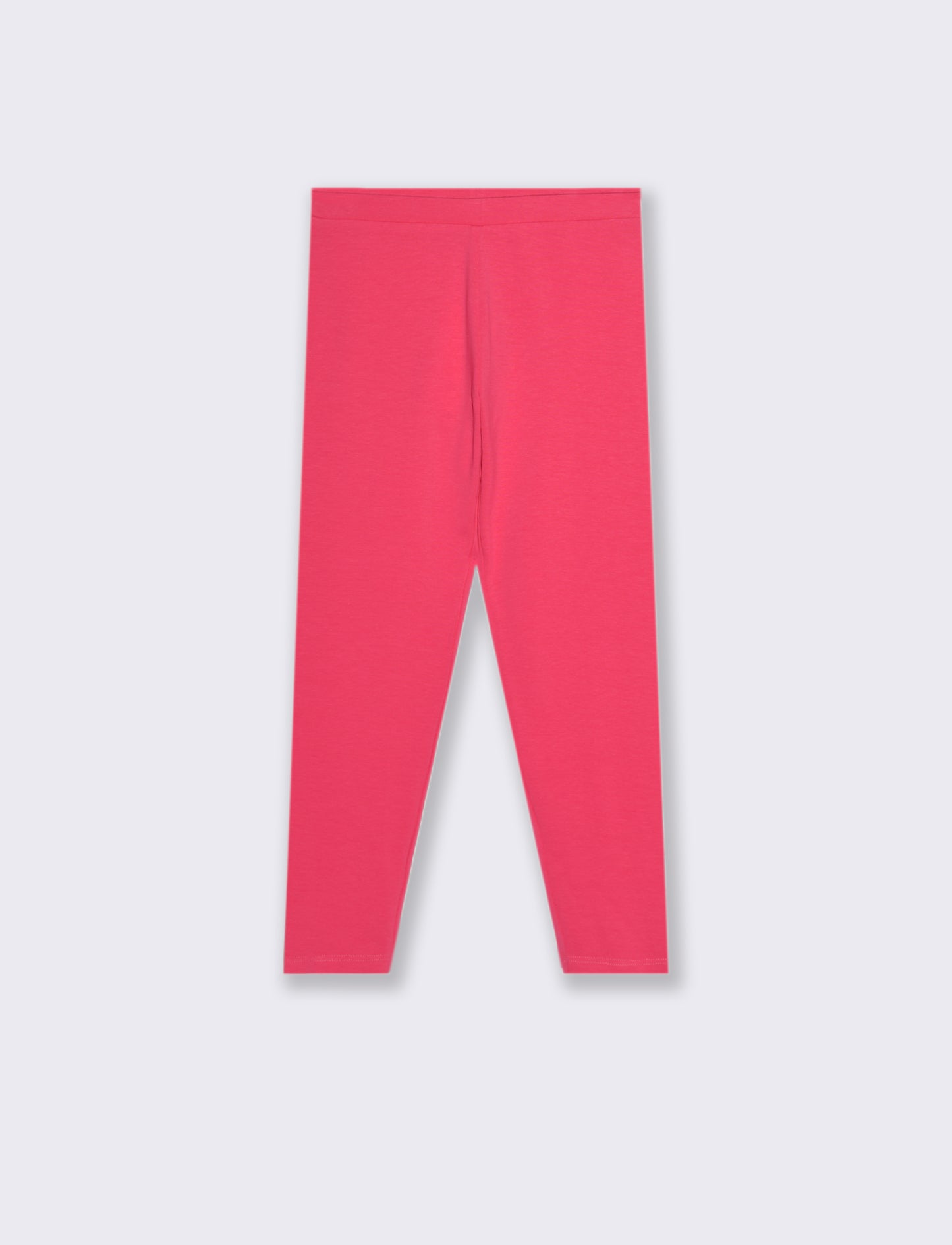 Leggings basico elasticizzato. - Fuxia