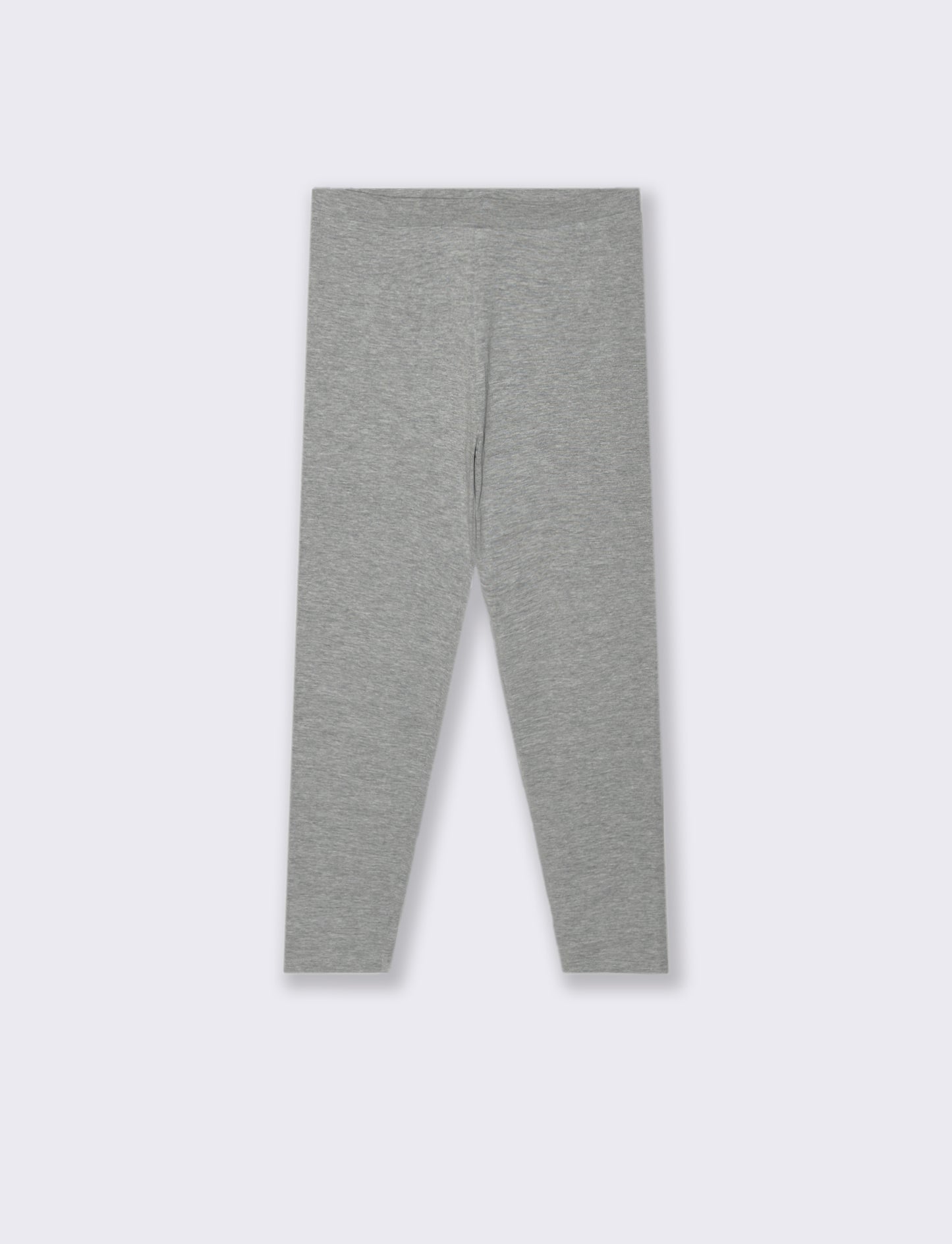 Leggings basico elasticizzato. - Grigio mel.