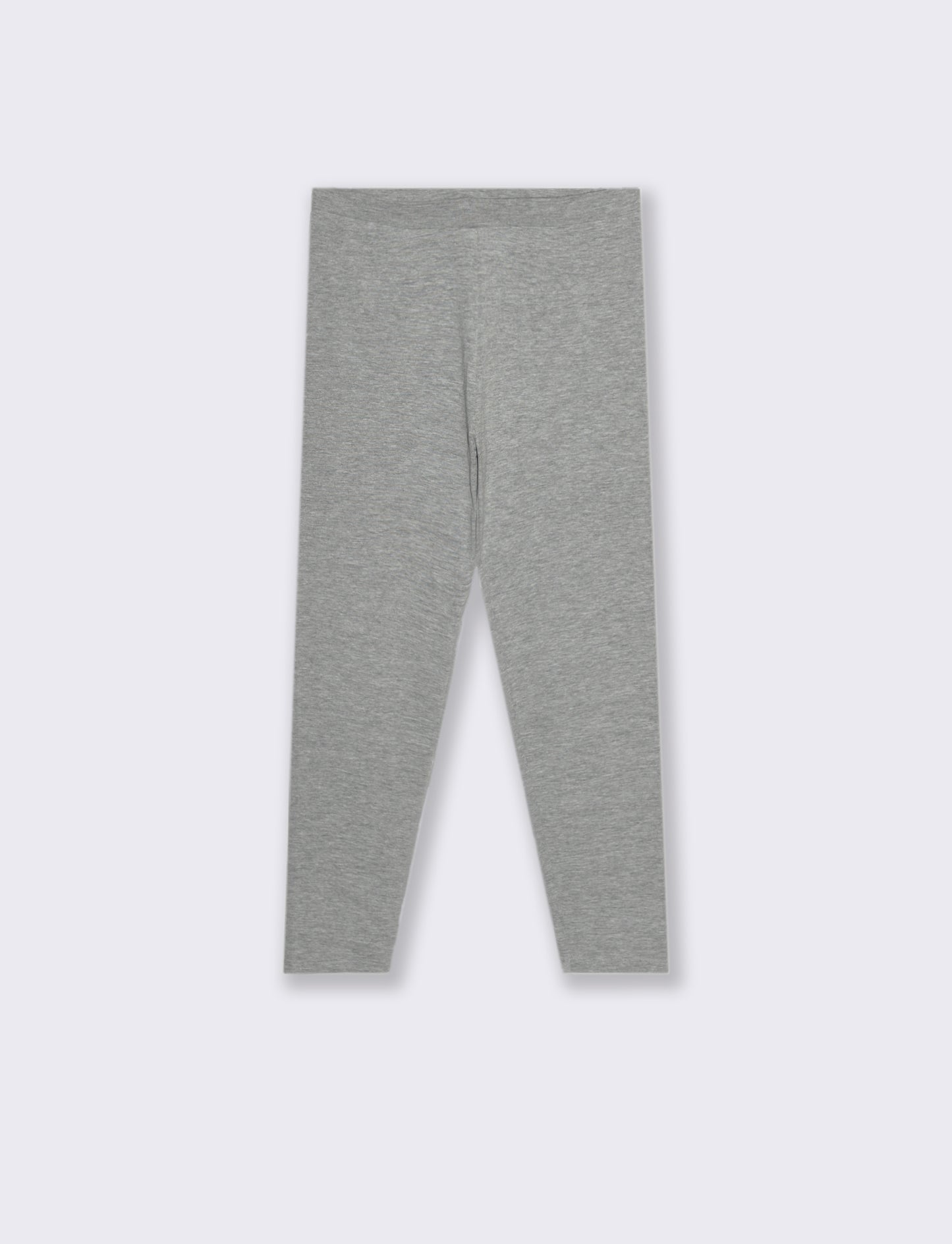 Leggings basico elasticizzato. - Grigio mel.