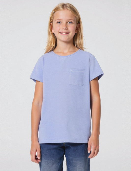 T-shirt mezza manica - Azzurro