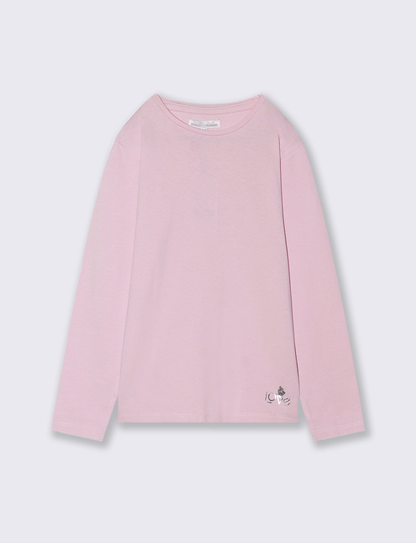 T-shirt maniche lunghe - Rosa