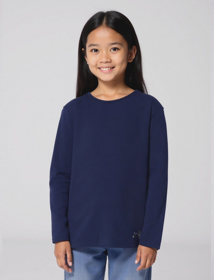 T-shirt maniche lunghe - Blu