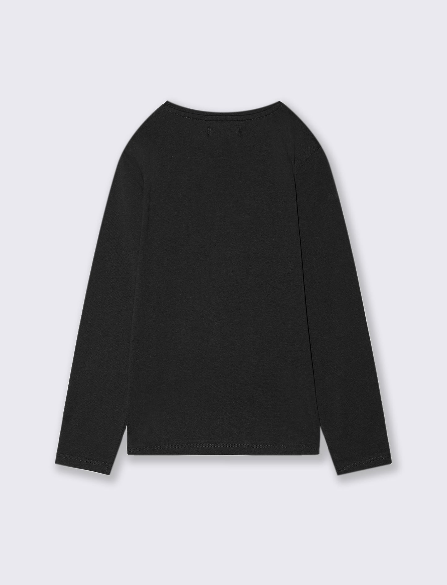 T-shirt maniche lunghe - Nero