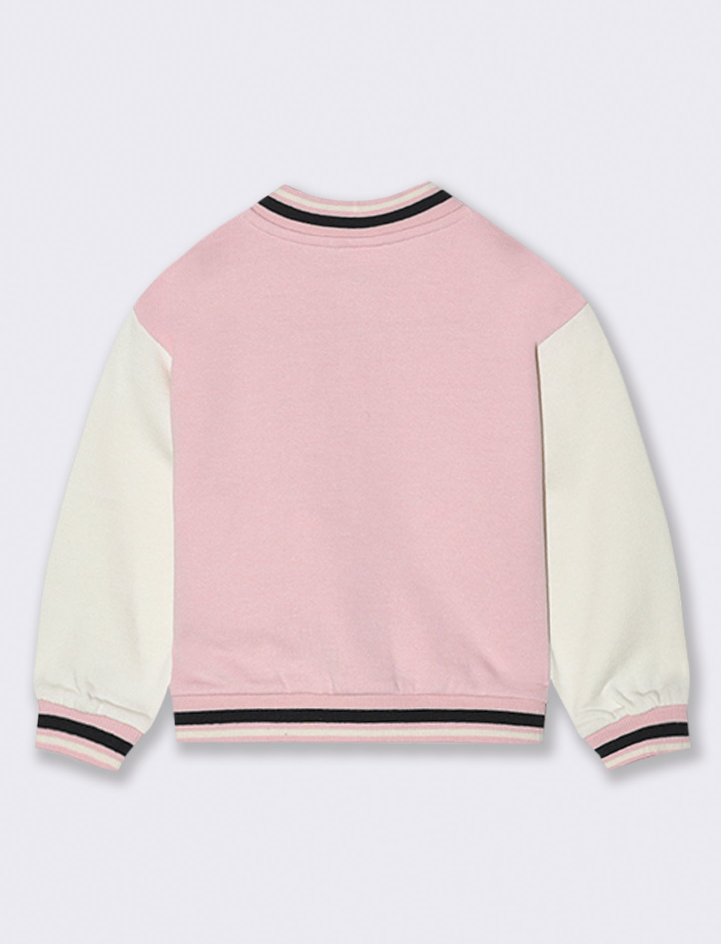 Giacca stile college - Rosa