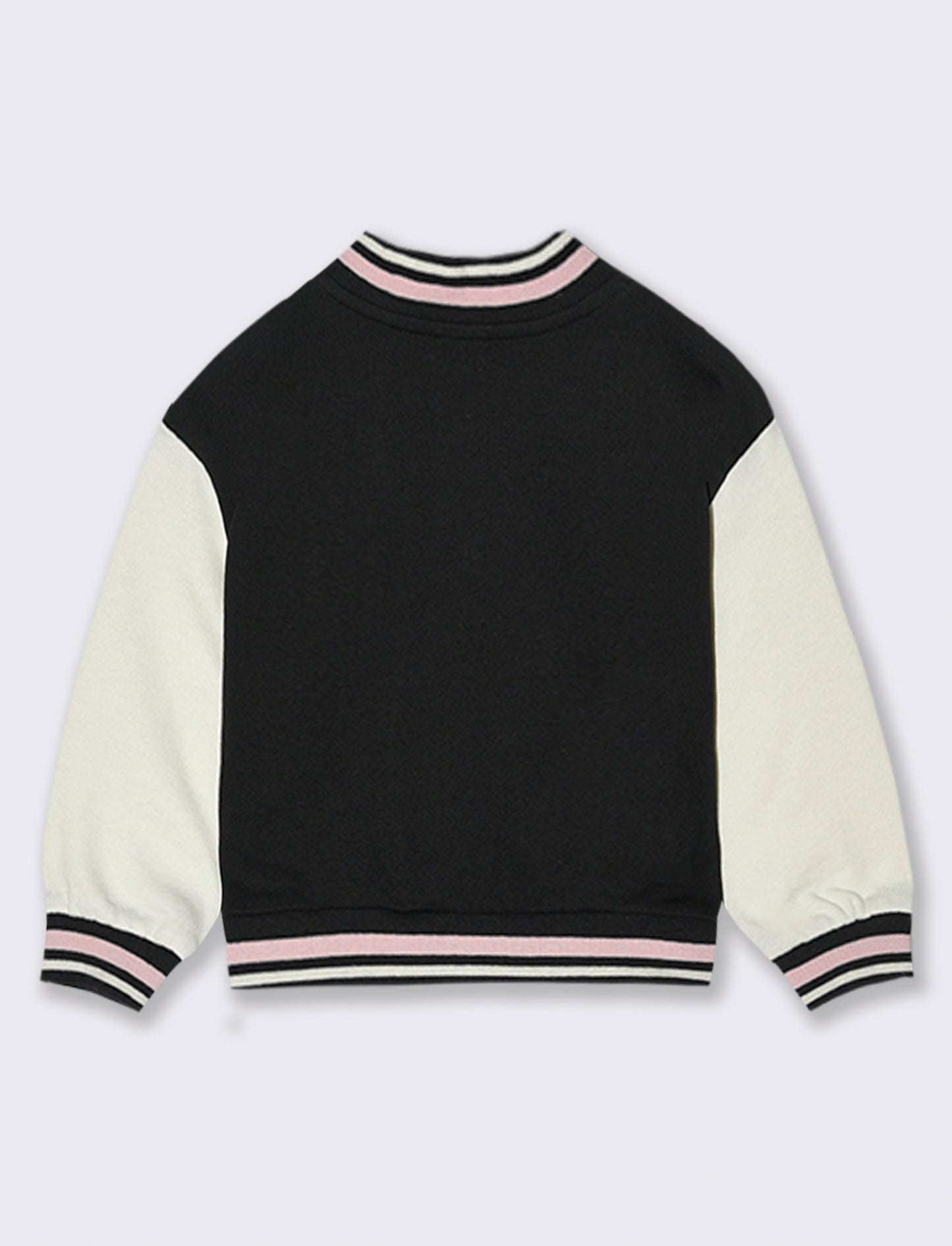 Giacca stile college - Nero