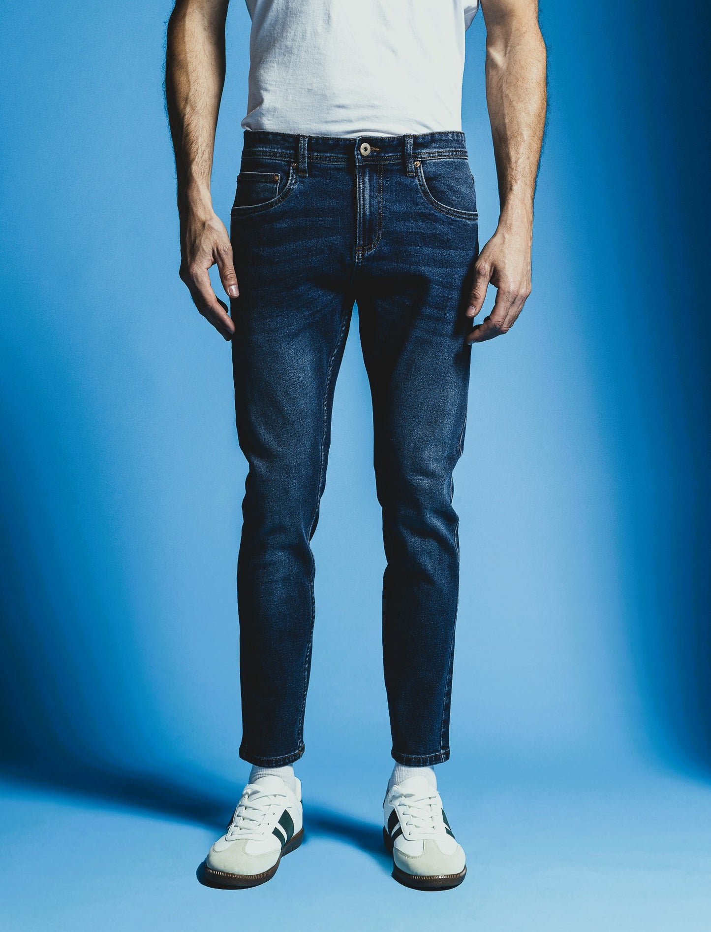 JEANS SKINNY FIT - DENIM SCURO
