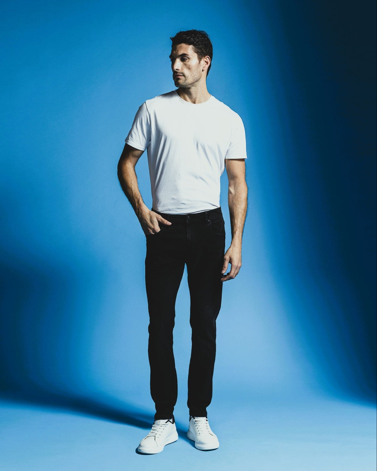JEANS SKINNY FIT - Nero