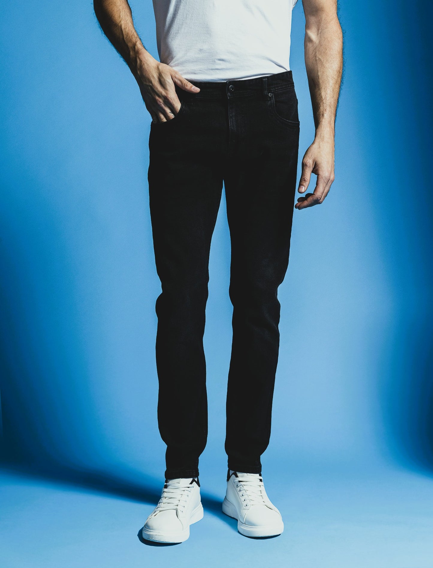JEANS SKINNY FIT - Nero