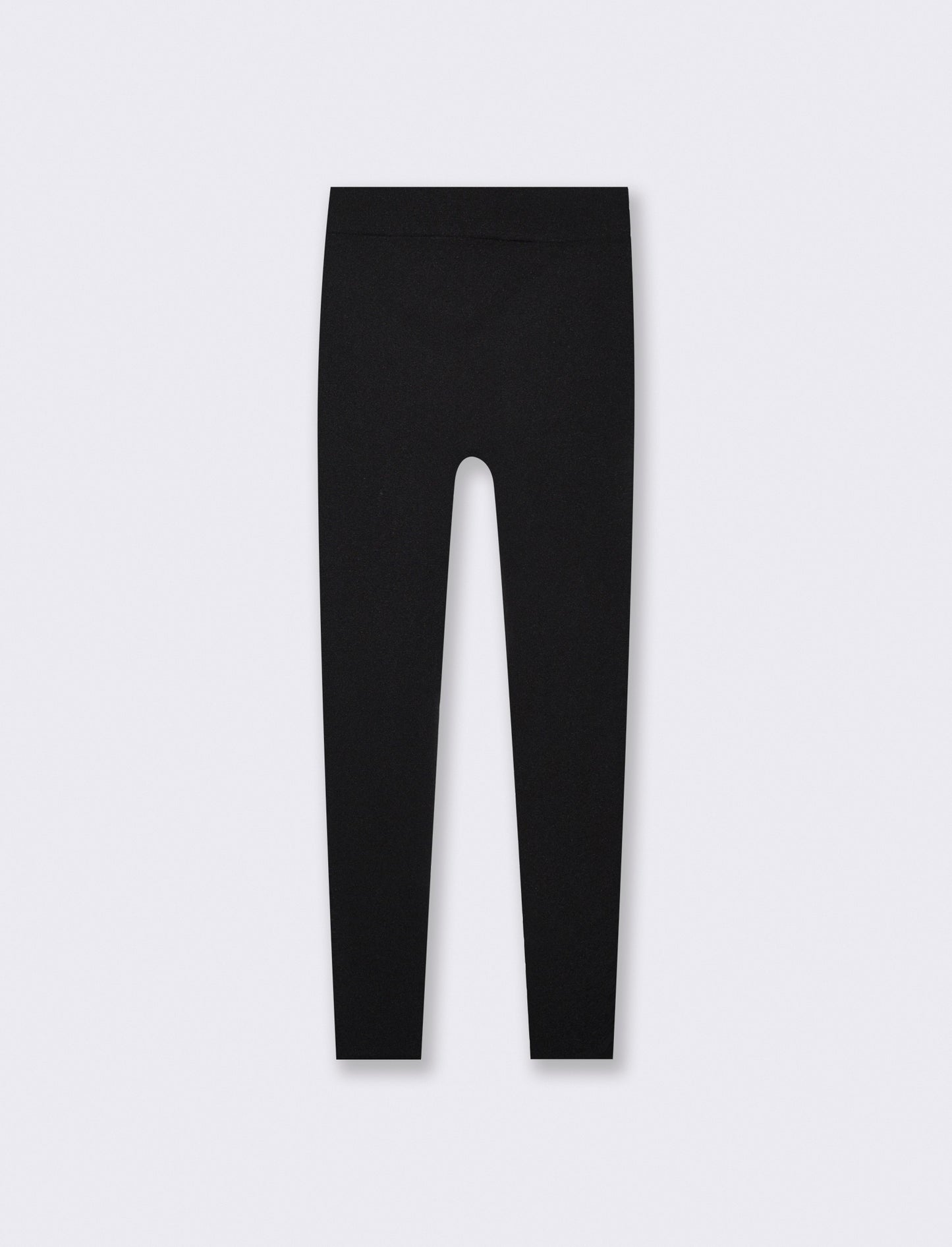 Fuseaux skinny basico a vita alta - Nero