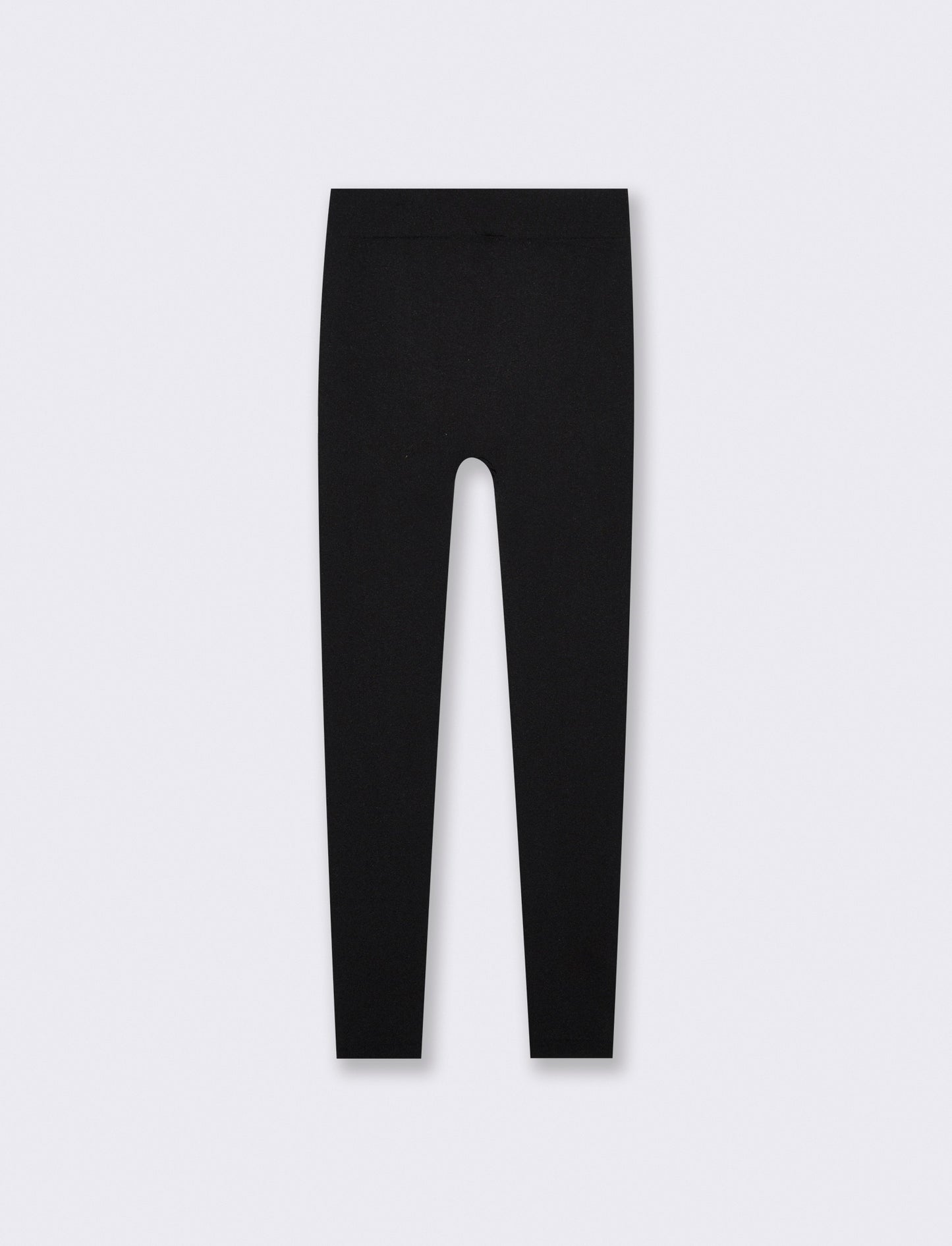 Fuseaux skinny basico a vita alta - Nero