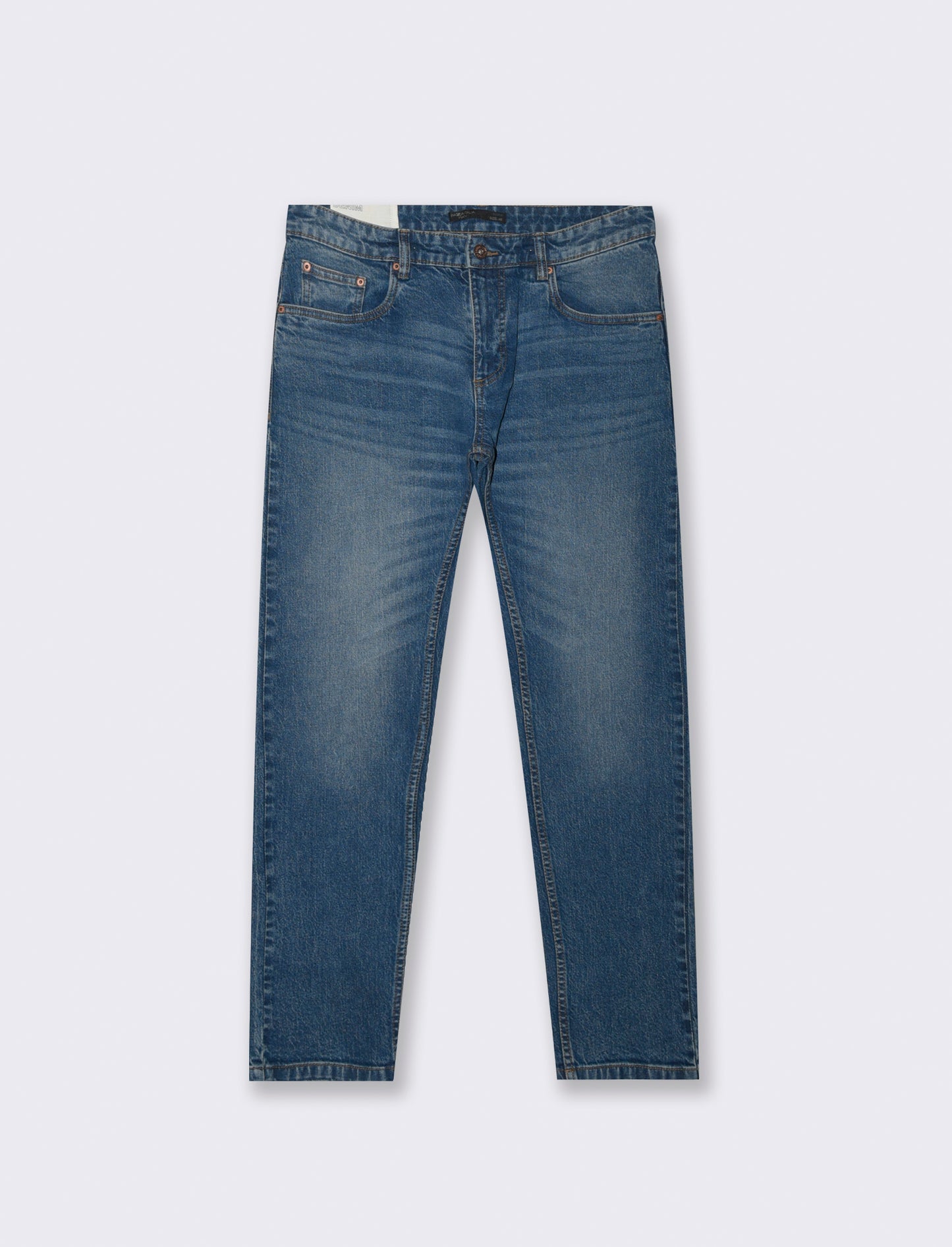 JEANS REGULAR FIT: - Denim