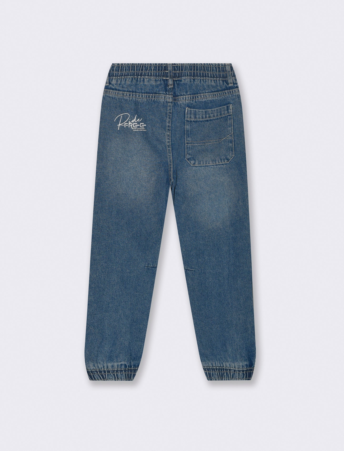 Jogging in denim. - Denim