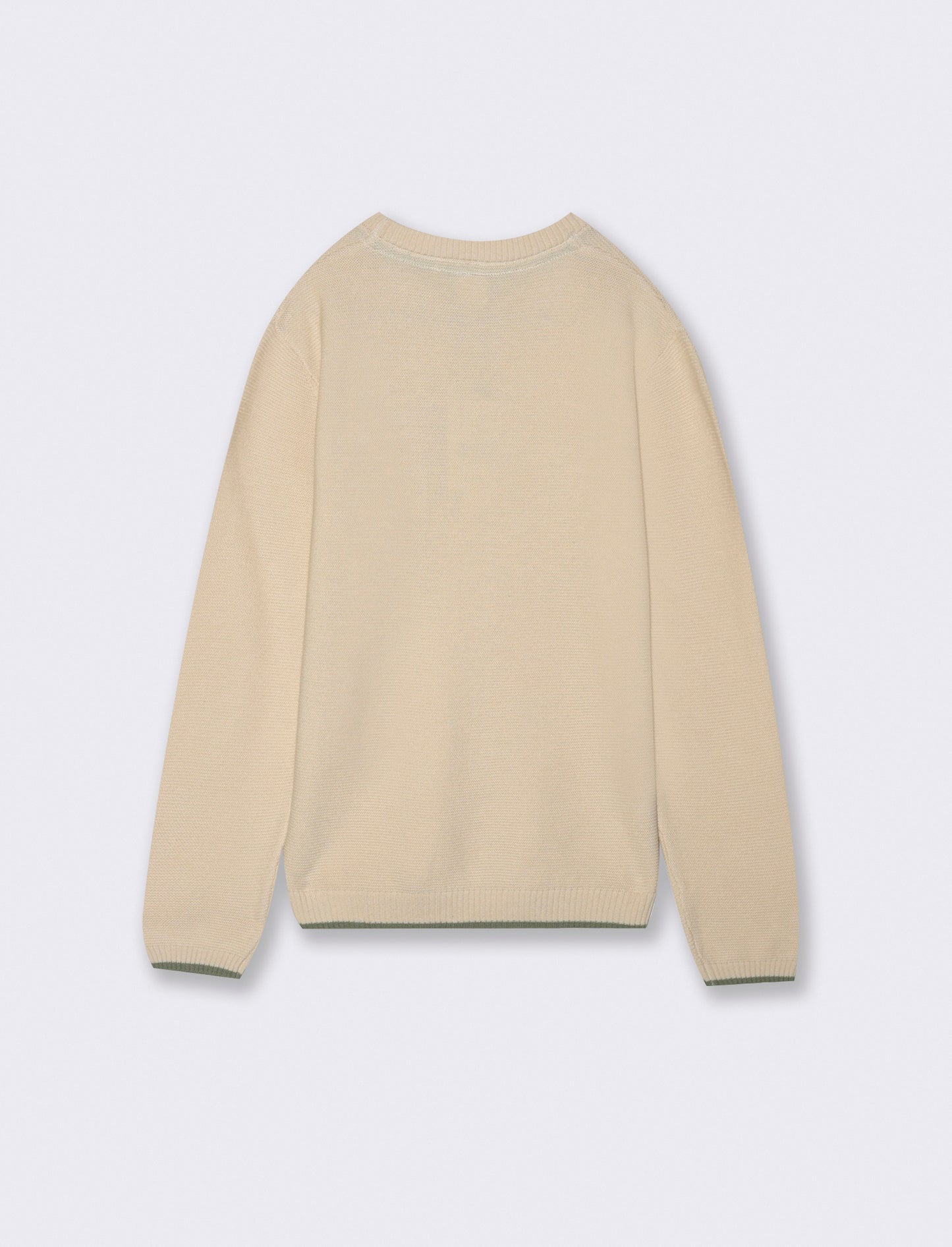 MAGLIA CON TASCHINO - Beige