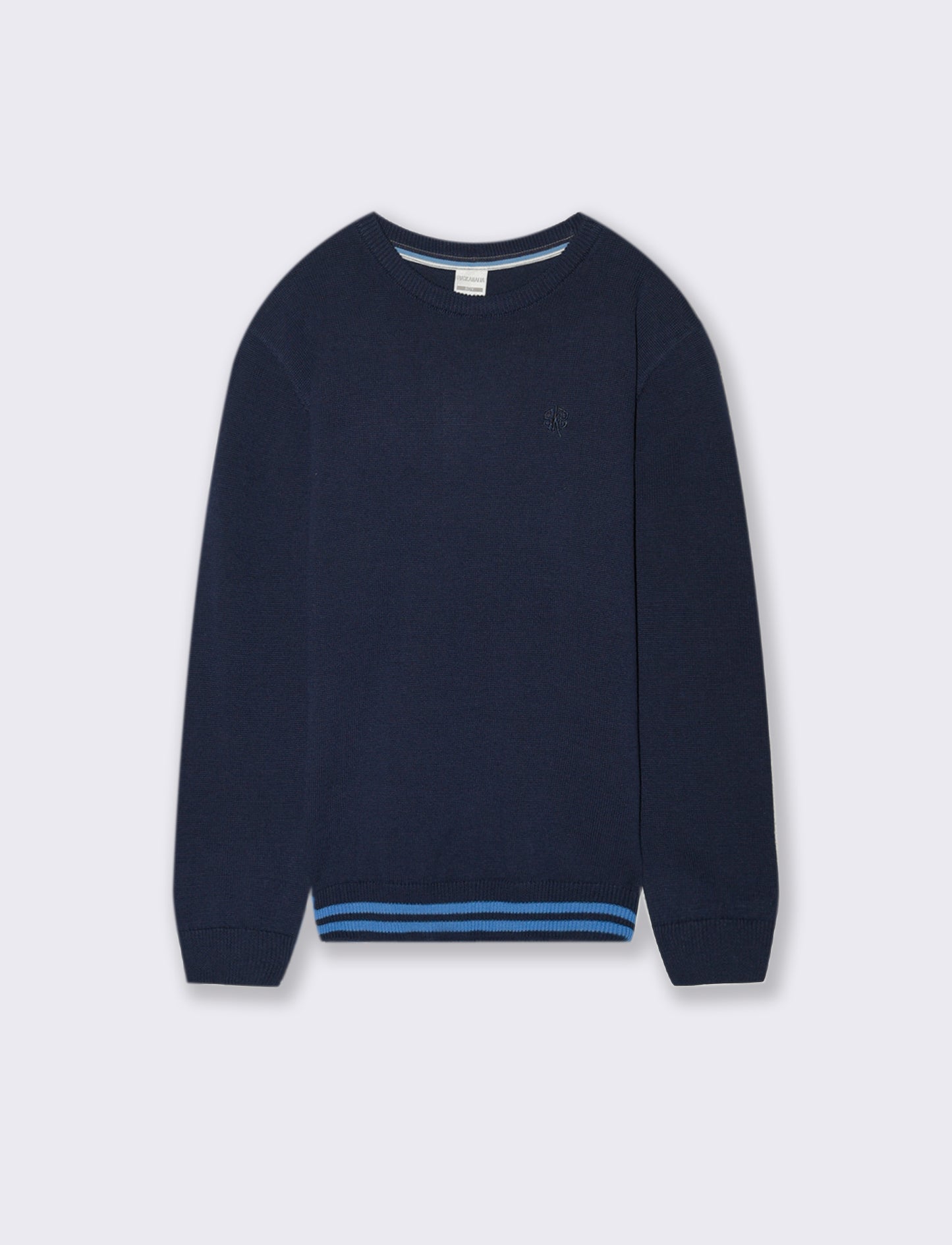 Maglioncino con ricamo - Blu