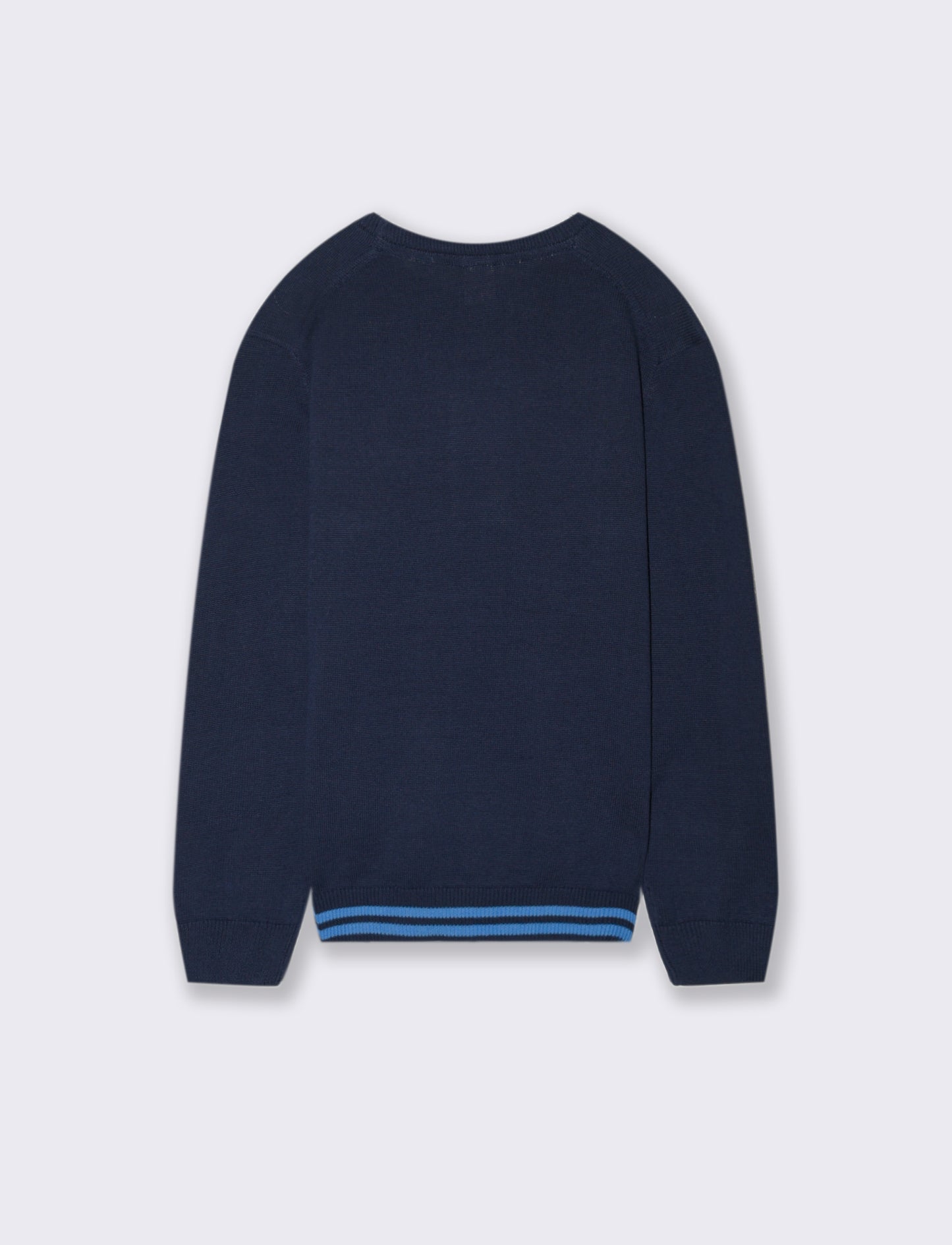 Maglioncino con ricamo - Blu