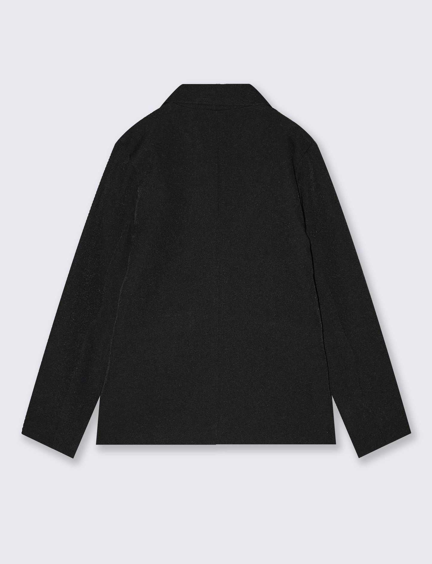 Giacca elegante da bambina con tasche - Nero