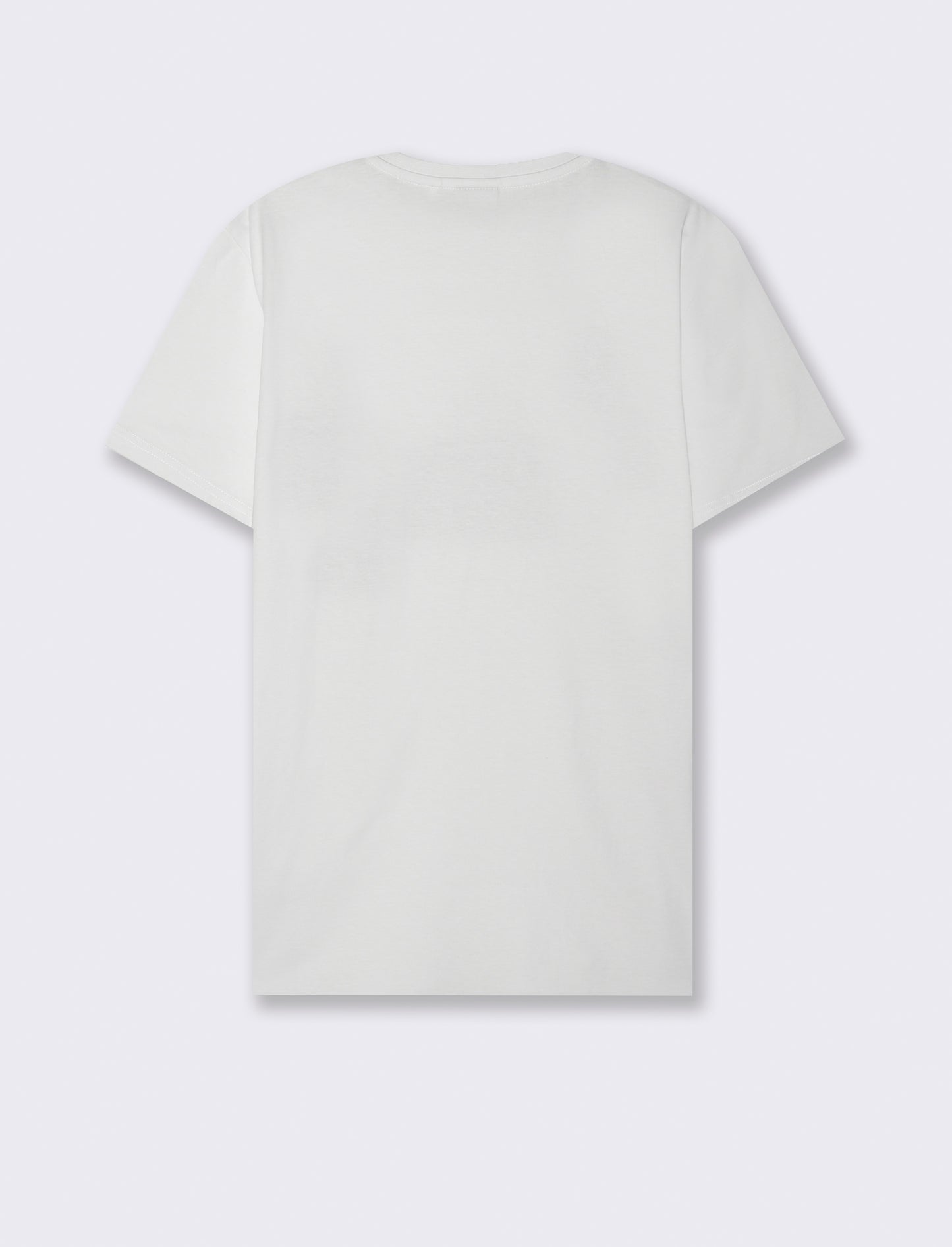T-SHIRT CON STAMPA IN COTONE REGULAR FIT - Bianco