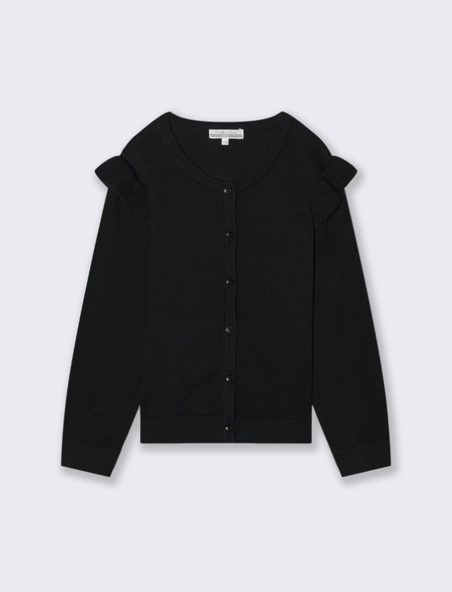 Cardigan da bambina - Nero